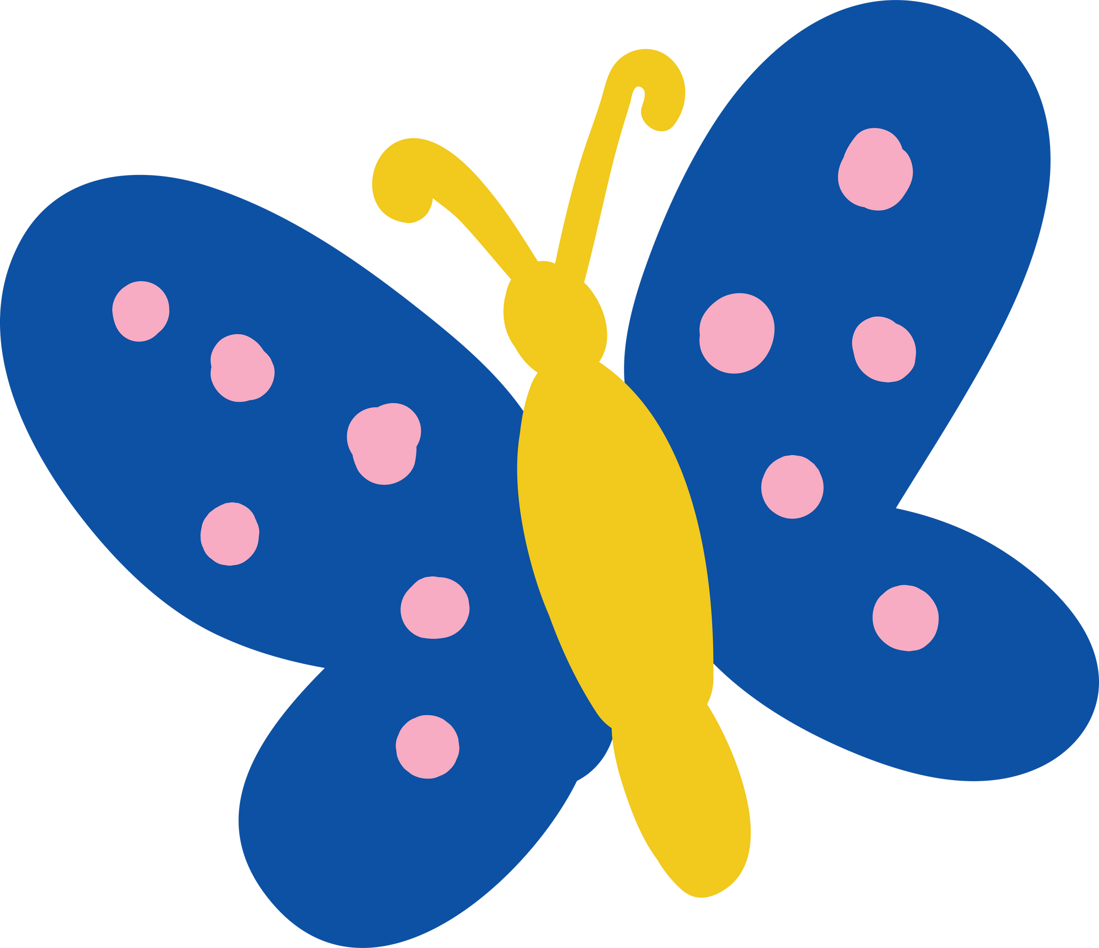 Cute Kidcore Doodle Element 2 Butterfly